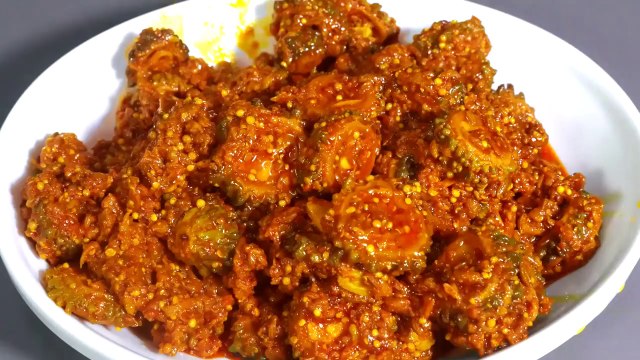 Karele Ka Achar - Karela Achar Banane Ki Vidhi - Nisha Madhulika - Rajasthani Recipe - Best Recipe House