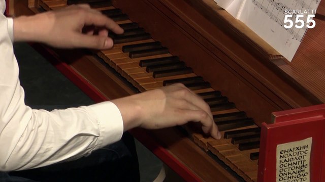 Scarlatti : Sonate pour clavecin en Si bémol Majeur K 155 L 197 (Allegro), par Justin Taylor - #Scarlatti555