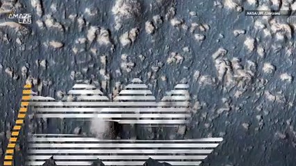 Mysterious Mounds in Martian Crater Could be Remnants of Ice