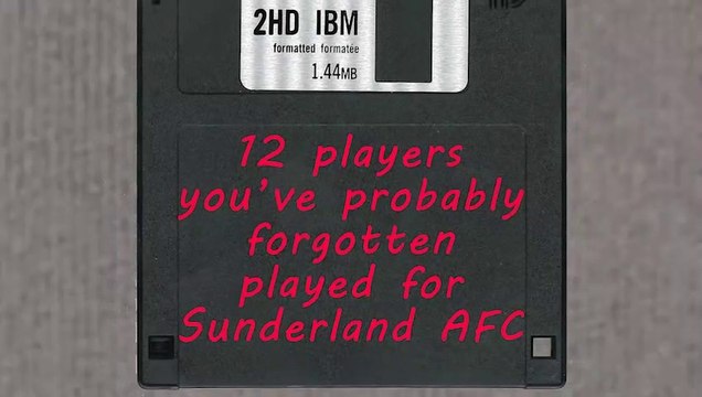 12 players you've probably forgotten played for Sunderland AFC