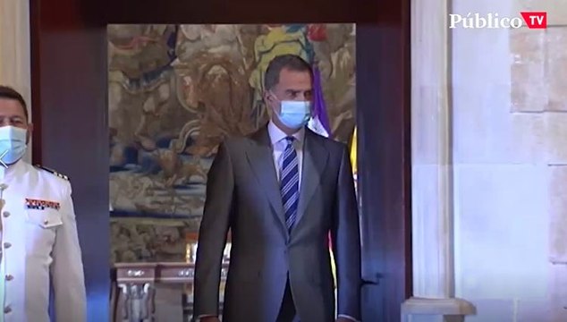 Sin noticias del rey emérito, Felipe VI sigue su agenda obviando la huida