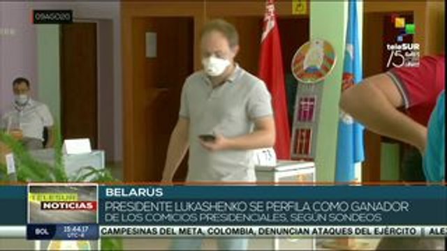 teleSUR Noticias: Bielorrusia: Pdte. A. Lukashenko logra la reelección