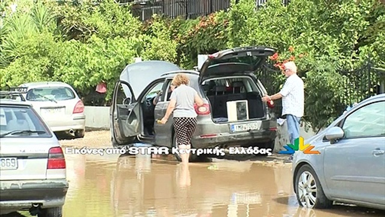 Τις πληγές τους μετράνε οι κάτοικοι στο Λευκαντί του Δήμου Χαλκιδέων