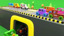 Learn Colors with Monster Street Vehicles Toys - Assembly of Street Vehicles Toys