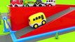 Learn Colors with Multi-Level Parking Street Vehicles Toys - Toy Cars for KIDS