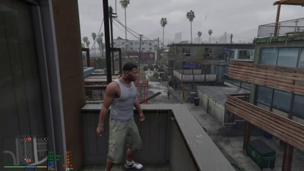 GTA V - Binoculars mod + SimpleGangWar battles