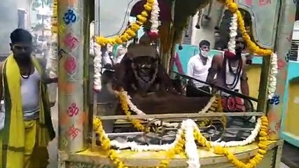 शाजापुर में निकली ओम्कारेश्वर महादेव की सवारी