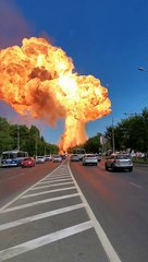 Explosion at Volgograd Gas Station