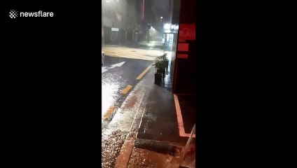 Heavy rain batters Seoul as monsoon season strikes South Korea