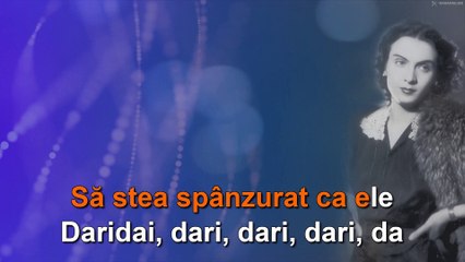 Maria Tănase: "Aseară ti-am luat basma". Karaoke