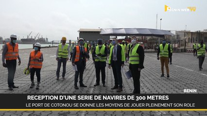 Bénin : le Port Autonome de Cotonou accueille une série de navires de 300 mètres