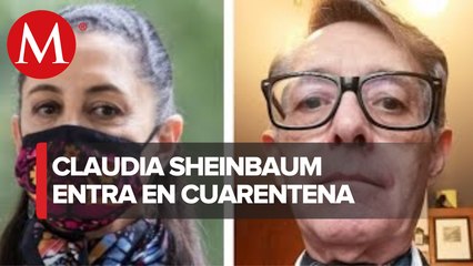 Claudia Sheinbaum se aislará por caso de coronavirus