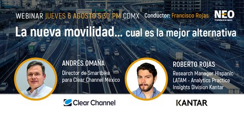 Webinar: La nueva movilidad ¿cuál es la mejor alternativa?