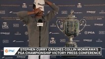 Stephen Curry Offers To Caddy For Collin Morikawa