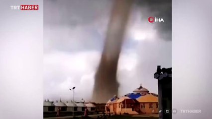 Moğolistan’daki hortum felaketinde 33 kişi yaralandı