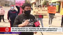 Vecinos de Carabayllo denuncian constantes robos | Primera Edición (HOY)