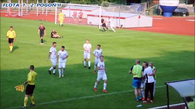 Skrót z meczu Flota Świnoujście 2-2 (0-2) Pogoń II Szczecin