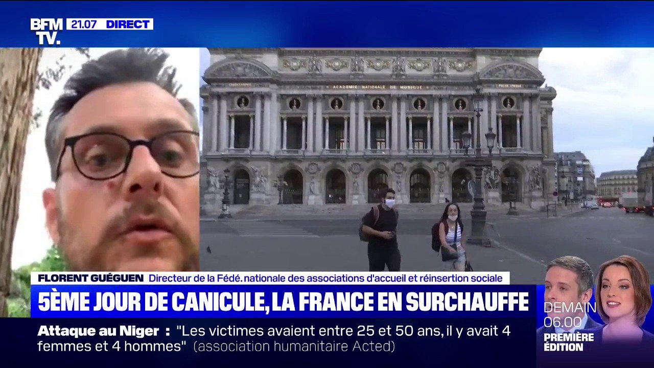 "La canicule est plus dangereuse pour les personnes à la rue que les grands froids"