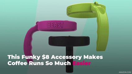 This Funky $8 Accessory Makes Coffee Runs So Much Easier