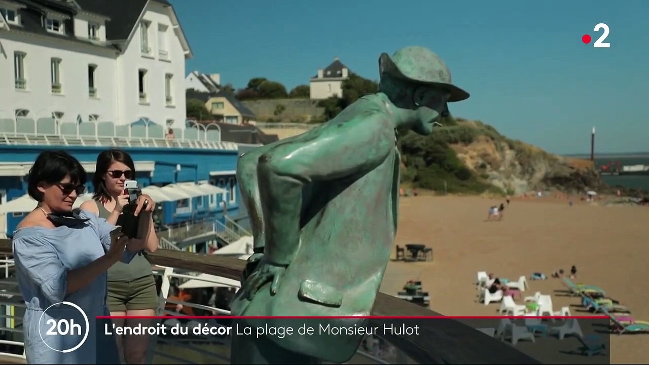 "Les vacances de Monsieur Hulot" : l'ombre de Tati plane toujours sur la petite plage de Saint-Marc-sur-Mer en Loire-Atlantique