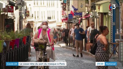 Coronavirus : le casse-tête du port du masque obligatoire à Paris