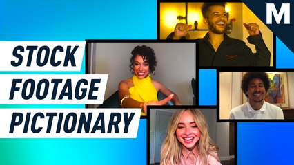 The 'Work It' cast plays Stock Footage Pictionary