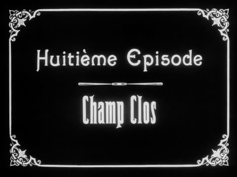 LA MAISON DU MYSTÈRE (1923) Ep 8/10 Champ Clos - Muet