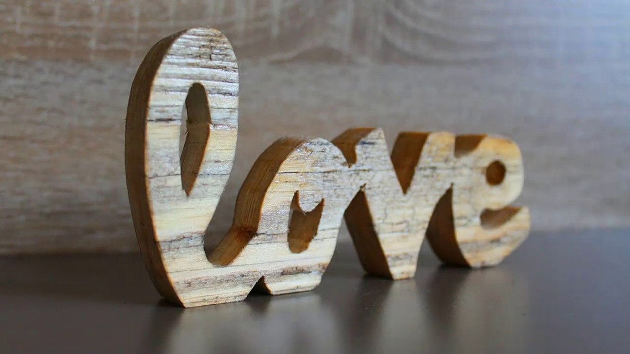 DIY wood projects for home Wood letters diy video Dailymotion
