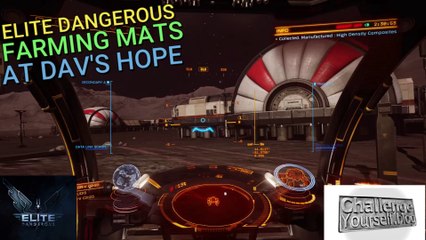 Elite Dangerous - Farming Engineering Materials at Dav's Hope