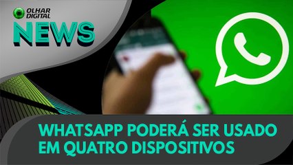 Ao Vivo | WhatsApp poderá ser usado em quatro dispositivos | 10/08/2020 #OlharDigital