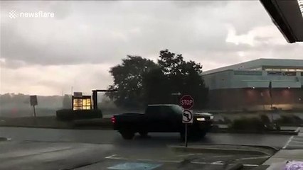 Powerful storms sweep through Chicago area, causing tornado warning