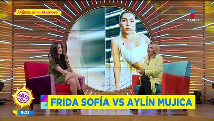 ¡Frida Sofía le mienta la madre a Aylín Mujica por llamarla malcriada!