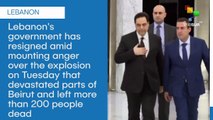 Lebanon's Government Resigns As Public Anger Mounts