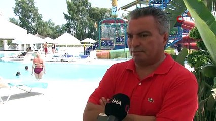 Antalyada Rus turist sevinci