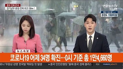 [속보] 코로나19 어제 34명 확진…0시 기준 총 1만4,660명