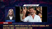 Simon Cowell Broke Back Falling From Motorbike, Not Electric Bike - 1BreakingNews.com