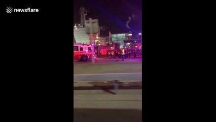 JFK Airport on fire in New York — a comprehensive look at the damage and scene