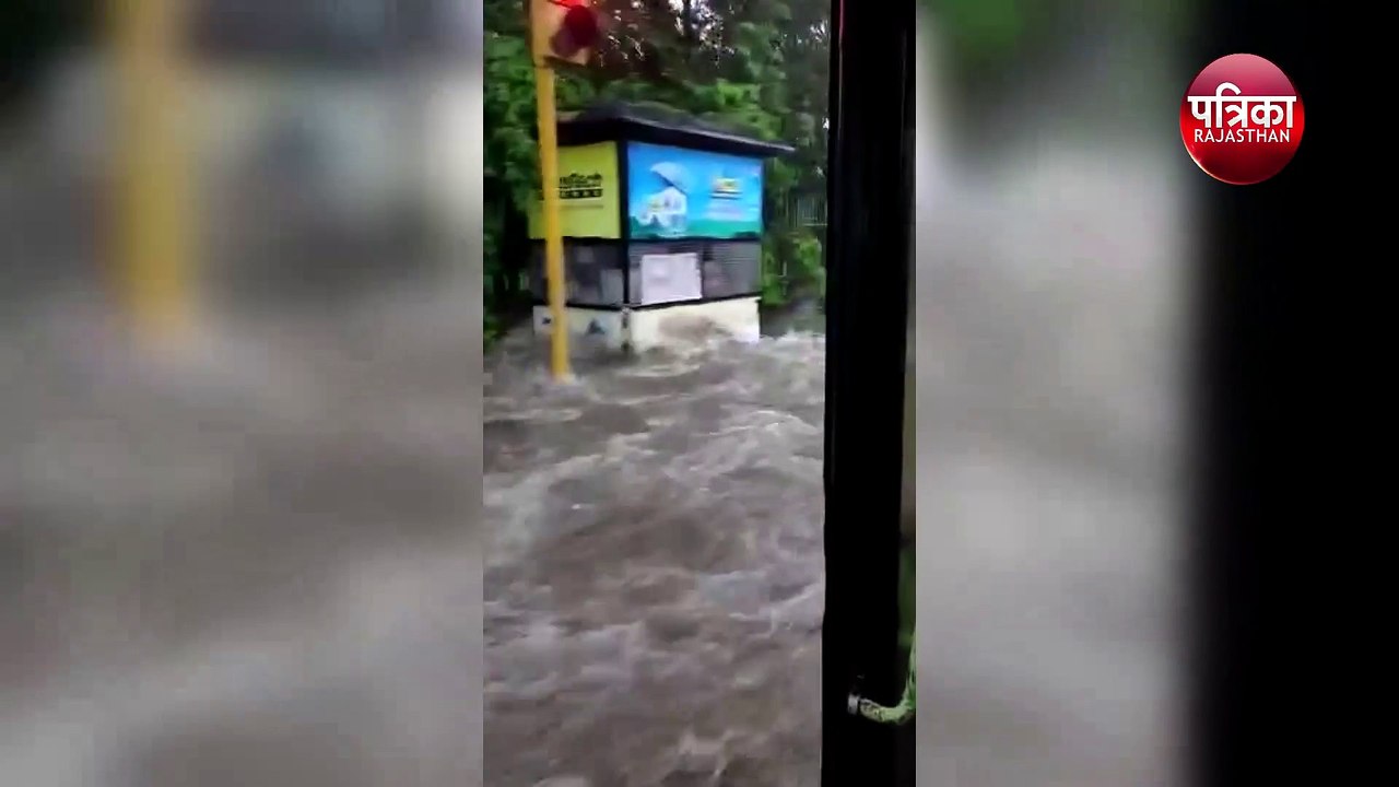 जयपुर में थोड़ी सी बारिश से जगह-जगह जलभराव आमजन के लिए बना मुसीबत