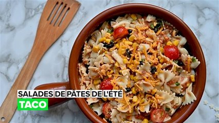 Salades de pâtes d'été : taco
