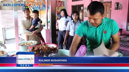 KULINER SUKOHARJO- Warung Pecel Rp3000 Seporsi Ini Habiskan 60 Kg Beras Sehari