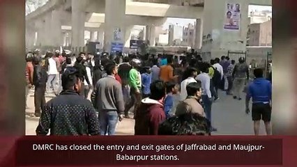 PROTEST INTENSIFIES IN JAFRABAD AREA, MAN OPENS FIRE TO DELHI POLICE, VIRl 2020