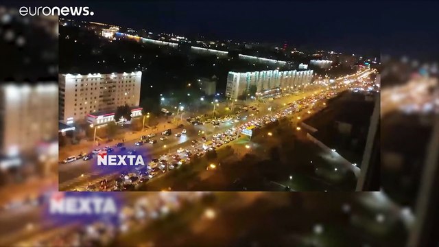 Белорусы на баррикадах, Тихановская уехала в Литву