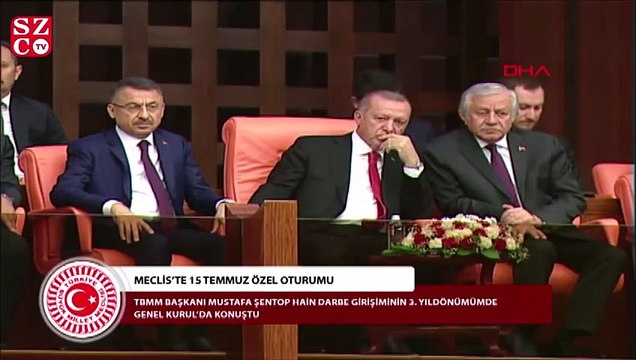 TBMM Başkanı Şentop 15 Temmuz Meclis özel oturumunda gündeme ilişkin konuştu