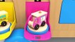 Colors for Children to Learn with Truck Transporter Toy Street Vehicles - Educational Videos_2