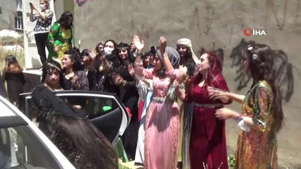 Moğolistan’dan Yüksekova’ya gelin
