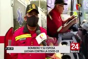 Coronavirus en Perú: 33 bomberos fallecieron por la COVID-19