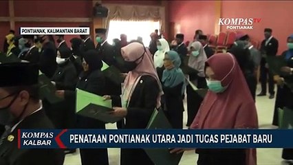 Edi Kamtono Lantik 80 Pejabat Baru di Lingkungan Pemkot Pontianak