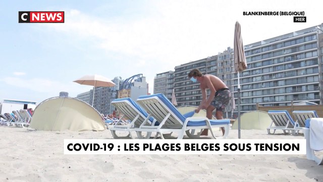 Covid-19 : les plages belges sous tension