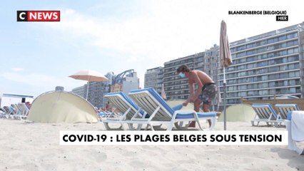 Covid-19 : les plages belges sous tension