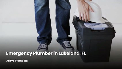Highly qualified plumbers working throughout Lakeland